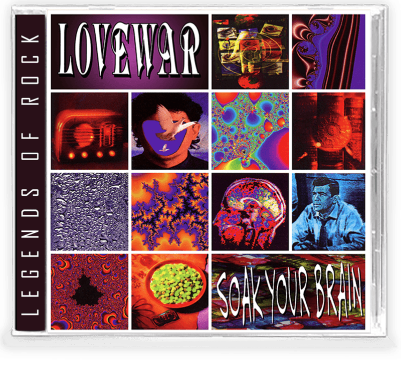 LOVEWAR: Soak Your Brain CD