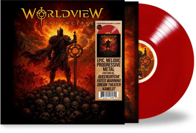 Hovedbilde WORLDVIEW: Invincible LP/red ...